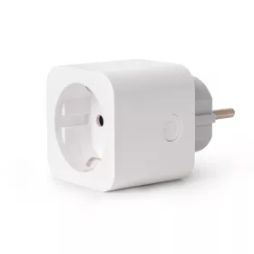 Avide Wible fehér Wi-Fi okos konnektor adapter áramfogyasztás mérővel és távvezérléssel