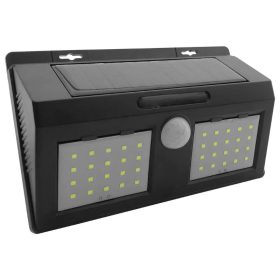 Napelemes oldalfali LED lámpa PIR szenzorral 400 lm 4W