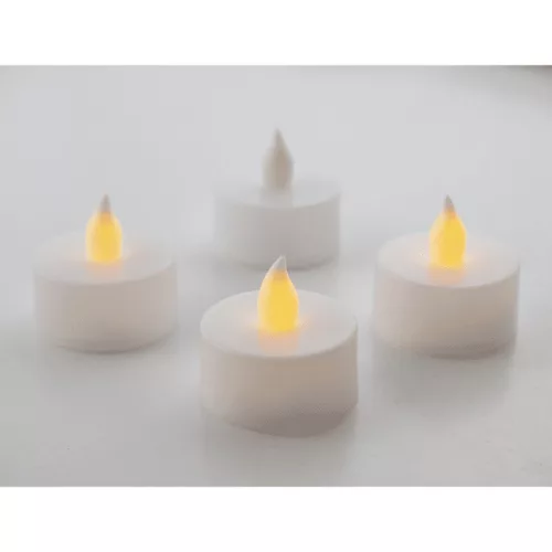 LED Teamécses Villogó Fénnyel 3.7x3.7cm