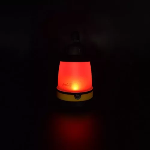 NEDES FCL01 hordozható LED kempinglámpa fekete színben