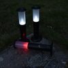 Talpas LED Kemping Lámpa – Fehér és Piros Fény, Elemes IPX4
