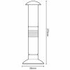 Talpas LED Kemping Lámpa – Fehér és Piros Fény, Elemes IPX4