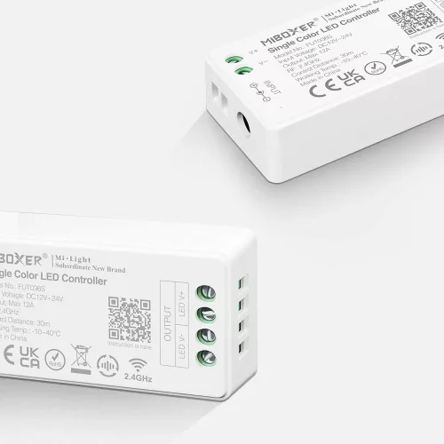 MiLight egyszínű LED szalag vezérlő 12/24V 12A (2,4 GHz)