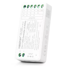   MiLight univerzális LED szalag vezérlő RGB/RGBW/RGB+CCT 12/24V 12A (2,4 GHz)