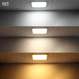 MiBoxer 9W-os süllyesztett RGB+CCT LED lámpa színes és állítható fehér fénnyel, dimmelhető