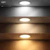 MiBoxer 12W-os süllyesztett RGB+CCT LED lámpa színes és állítható fehér fénnyel, dimmelhető