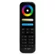 MiLight RGB-CCT távirányító 8 csatornás érintőgombos (2,4 GHz) Fekete