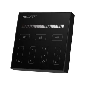   MiLight fali érintős vezérlő egyszínű LED szalagokhoz (2,4 GHz) fekete
