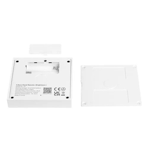 MiLight fali érintős vezérlő egyszínű LED szalagokhoz (2,4 GHz) fehér
