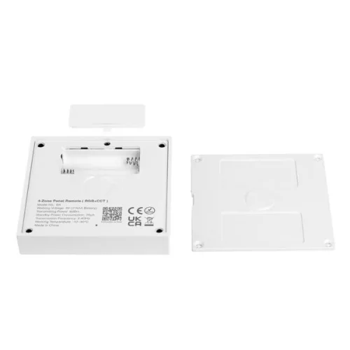 Vezeték nélküli fali érintős vezérlő RGB és CCT LED szalagokhoz 2,4 GHz 4 zóna