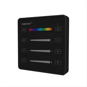   MiLight SPI digitális LED szalag vezérlő panel RGB/RGBW (2,4 GHz) Fekete