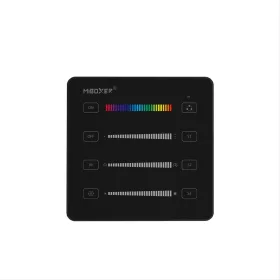   MiLight SPI digitális LED szalag vezérlő panel RGB/RGBW (2,4 GHz) Fekete
