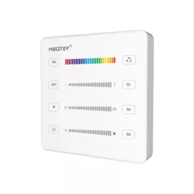   MiLight SPI digitális LED szalag vezérlő panel RGB/RGBW (2,4 GHz) Fehér