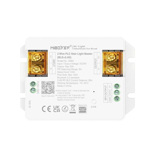 Miboxer PLC Master LED Lépcsővilágítás Vezérlő (BLE+RF)