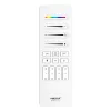 MiBoxer C10 fehér kézi távirányító 4 zónás Pixel LED vezérléshez, sebességállító csúszkával, Fehér
