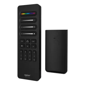 MiBoxer C10 fehér kézi távirányító 4 zónás Pixel LED vezérléshez, sebességállító csúszkával, Fekete