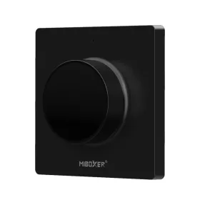   MiLight fali tekerőgombos fényerőszabályzó egyszínű és CCT LED szalagokhoz (2,4 GHz) fekete