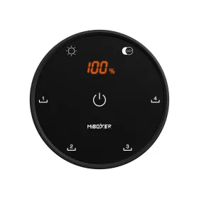 MiBoxer K5 prémium fémházas CCT tekerőgombos LED fényerőszabályzó távirányító 2.4G