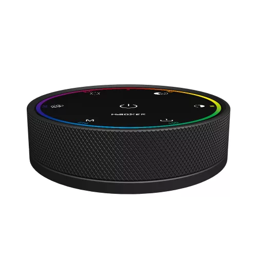 MiBoxer K6 prémium fémházas RGB+CCT tekerőgombos LED távirányító 2.4G