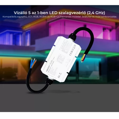 MiBoxer LS2-WP vízálló LED vezérlő IP67 védelemmel kerti világításhoz