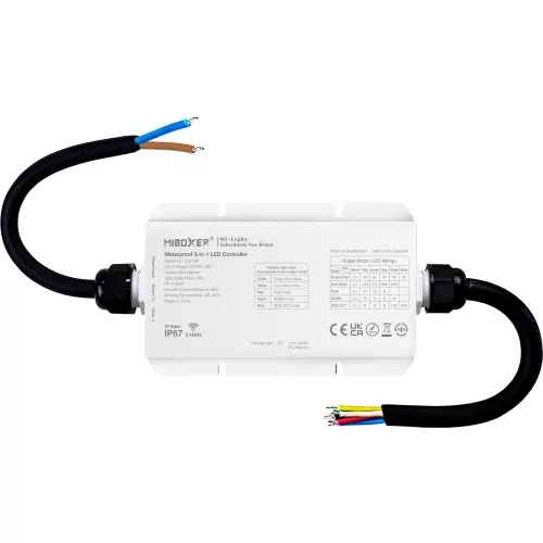 MiBoxer LS2-WP vízálló LED vezérlő IP67 védelemmel kerti világításhoz