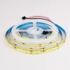 SPI digitális COB LED szalag futófény 24V 360 LED/m 14W/m 6500K WS2811