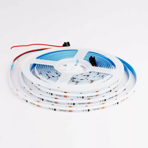 SPI digitális RGB COB LED szalag 24V 720 LED/m WS2811