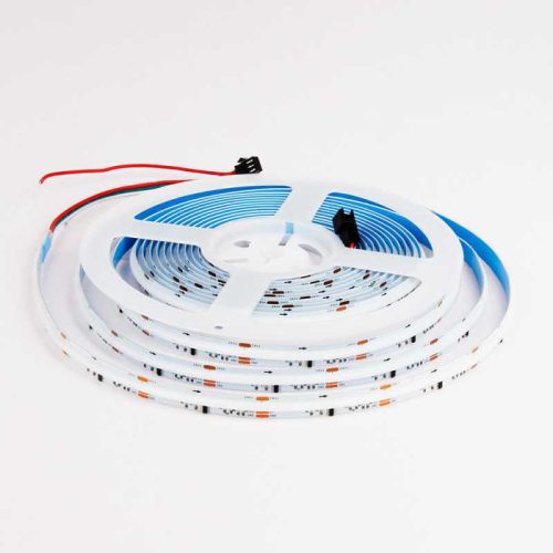 SPI digitális RGBW COB LED szalag 24V 784 LED/m (RGB+6500K) WS2811