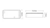 MiLight SPI digitális LED szalag vezérlő 3in1 egyszínű, RGB, RGBW (2,4 GHz)