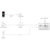 MiBoxer SPIW5-4 WiFi és DMX képes 4 csatornás Pixel LED vezérlő egység