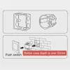 Miboxer TUYA Univerzális AC Triac Dimmer 0-100% (Zigbee 3.0/2.4G/Push) 100-240V 1,36A
