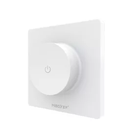 MiBoxer TRI-K1WR fehér forgatógombos WiFi és RF okos fényerőszabályzó