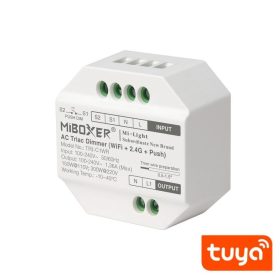   Miboxer AC Triac WiFi Dimmer Fényerőszabályzó 230V Rádiós+Nyomógombos