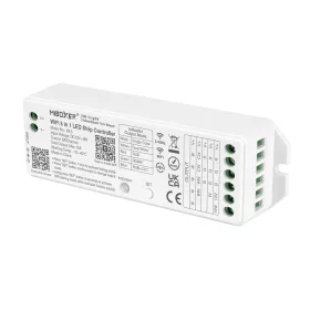 MiLight / MiBoxer 5 az 1-ben WIFI OKOS LED szalag vezérlő max. Egyszínű, RGB, RGBW és RGB+CCT szalagokhoz.