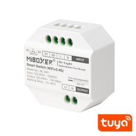   Miboxer Tuya Smart Kapcsoló 230VAC (Push+WiFi+2,4G) 2300W 10A