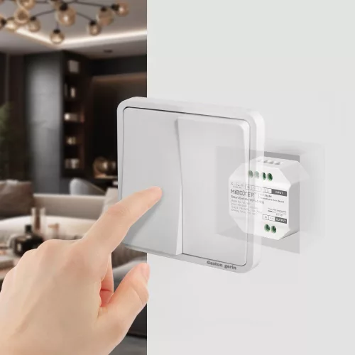Miboxer Tuya Smart Kapcsoló 230VAC (Push+WiFi+2,4G) 2300W 10A