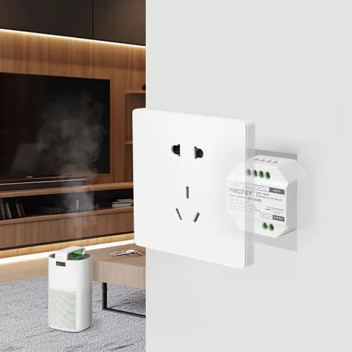 Miboxer Tuya Smart Kapcsoló 230VAC (Push+WiFi+2,4G) 2300W 10A