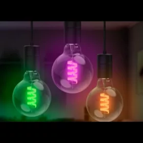   Hama OKOS WIFI LED IZZÓ, Matter, E27, Globe, RGBW FILAMENT, 4,9W