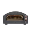 Home HGPZ02 elektromos pizzakemence 380°C-os, cordierite pizzakővel, kültéri használatra