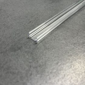 Hőálló PVC szauna profil COB LED szalaghoz, 1 méteres