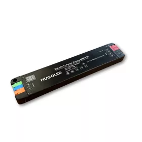 Mindössze 15mm magas ultra vékony alumínium LED tápegység és trafó bútorvilágításhoz 12V 200W