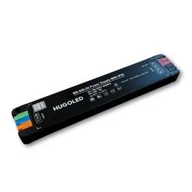 Mindössze 15mm magas ultra vékony alumínium LED tápegység és trafó bútorvilágításhoz 24V 200W