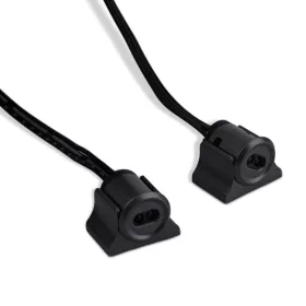 Kétajtós kétérzékelős Mini AMP 2-PIN központi kapcsoló LED bútorvilágításhoz antracit színben
