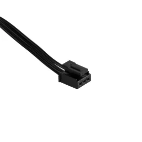 HUGOSENSE 36406 kétajtós kétérzékelős független logikájú 3-pin központi kapcsoló LED bútorvilágításhoz antracit színben