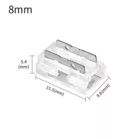 9 az 1-ben univerzális, fogóval préselhető Univerzális LED szalag toldó csatlakozó 8mm-es LED szalagokhoz