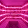 RGB színes LED szalag szaunába 105°C COB 24V 10W 840lm/m IP67