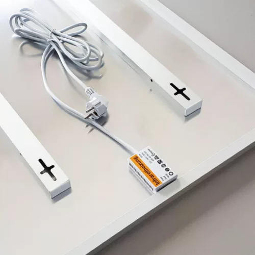 BVF NG 600W Keret Nélküli Dizájn Infrapanel 1200 × 600 × 25 mm