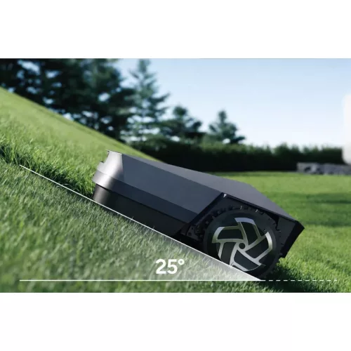 InverX Z5 intelligens határoló vezeték nélküli fűnyíró robot RTK és Vision navigációval valamint 5 órás üzemidővel