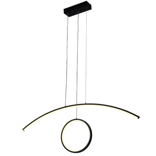 EYE dizájn lámpa függeszték 55W Fekete