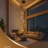 Dizájn LED óriás függő lámpa 70W 3m